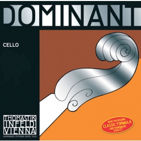 Dominant Cello String A. Chrome Wound. 4/4 - Weak