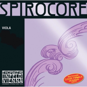 Spirocore Viola String C. Silver Wound 4/4*R